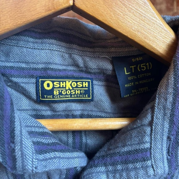 Gray Striped Men's long sleeve - Picture 6 of 6